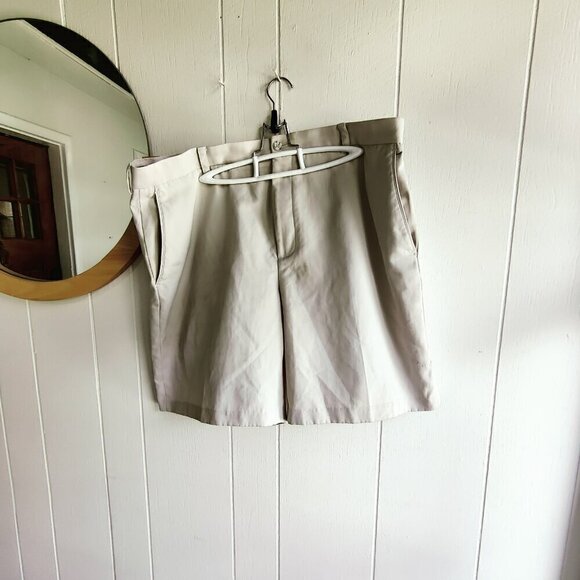 Golf Shorts Mens by Oxford Golf. Super Dry Sz 38, 2 back& 2 Side pockets, loops - Picture 2 of 5